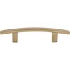 Elements By Hardware Resources 3" Center-to-Center Satin Bronze Square Thatcher Cabinet Bar Pull 859-3SBZ